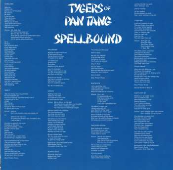 CD Tygers Of Pan Tang: Spellbound