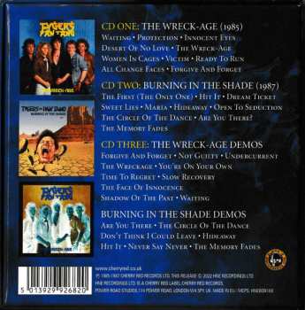 3CD Tygers Of Pan Tang: The Wreck-Age / Burning In The Shade 1985-1987