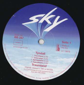 LP Tyndall: Traumland