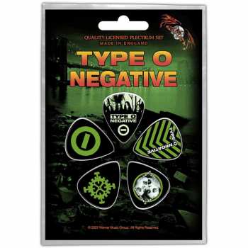 Merch Type O Negative: Set Plectrums World Coming Down
