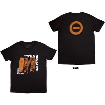 Merch Type O Negative: Type O Negative Unisex T-shirt: Dead Again (back Print) (small) S