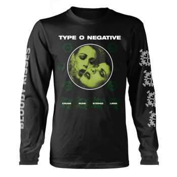 Merch Type O Negative: T-shirt Met Lange Mouwen Crude Gears