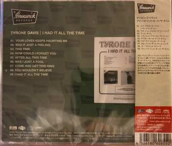 CD Tyrone Davis: I Had It All The Time