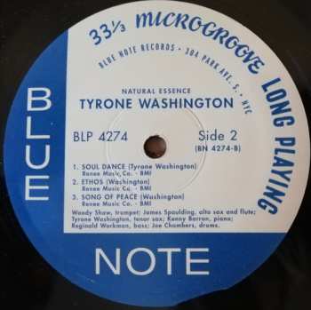 LP Tyrone Washington: Natural Essence