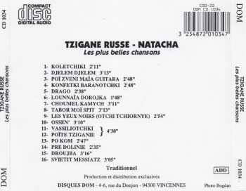 CD Tzigane Russe - Natacha: Les Plus Belles Chansons