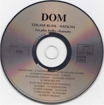 CD Tzigane Russe - Natacha: Les Plus Belles Chansons