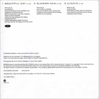 CD U2: Beautiful Day