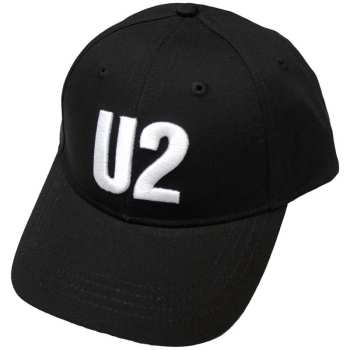 Merch U2: Pet met klep White Logo U2