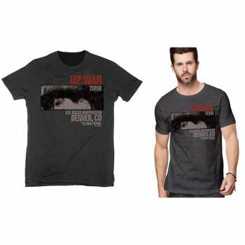Merch U2: T-shirt War Red Rocks 