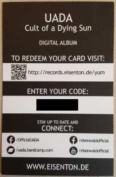 2LP Uada: Cult Of A Dying Sun
