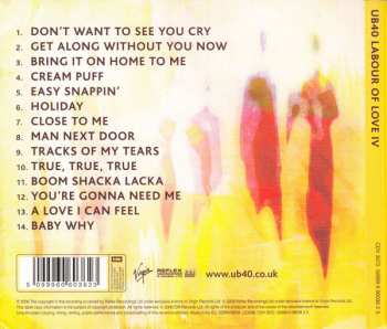 CD UB40: Labour Of Love IV