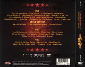 2CD/DVD U.D.O.: Steelhammer - Live From Moscow DIGI