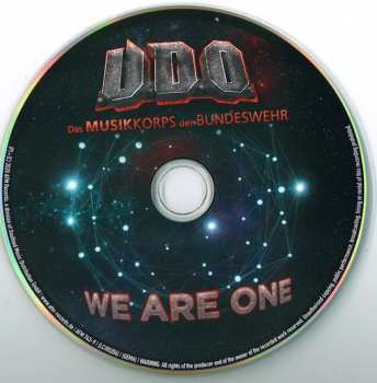 CD U.D.O.: We Are One DIGI