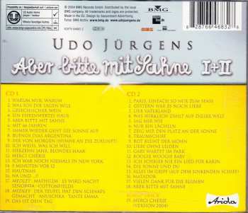 2CD Udo Jürgens: Aber Bitte Mit Sahne I + II - Seine Großen Erfolge LTD