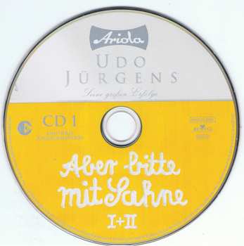 2CD Udo Jürgens: Aber Bitte Mit Sahne I + II - Seine Großen Erfolge LTD
