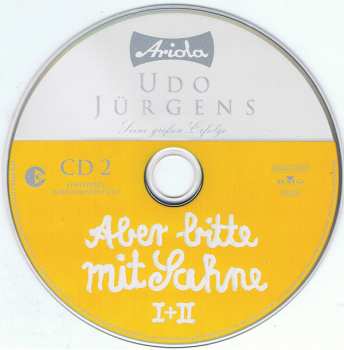 2CD Udo Jürgens: Aber Bitte Mit Sahne I + II - Seine Großen Erfolge LTD