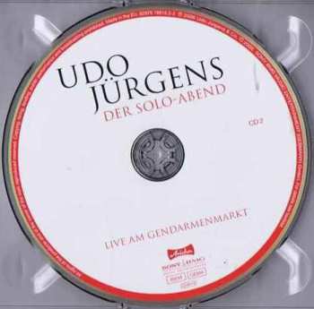 2CD Udo Jürgens: Der Solo-Abend - Live Am Gendarmenmarkt