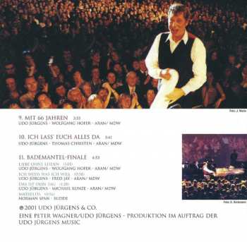 2CD Udo Jürgens: Mit 66 Jahren  - Live 2001 -