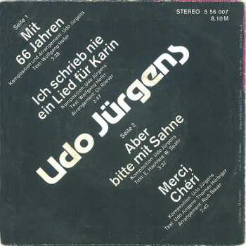 SP Udo Jürgens: Udo Jürgens