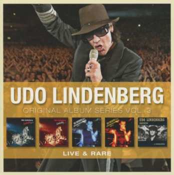 5CD/Doos Udo Lindenberg: Original Album Series Vol. 3 - Live & Rare