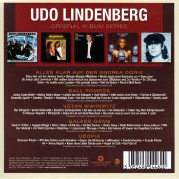 5CD/Doos Udo Lindenberg: Original Album Series