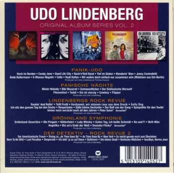 5CD/Doos Udo Lindenberg: Original Album Series Vol. 2