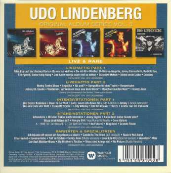 5CD/Doos Udo Lindenberg: Original Album Series Vol. 3 - Live & Rare