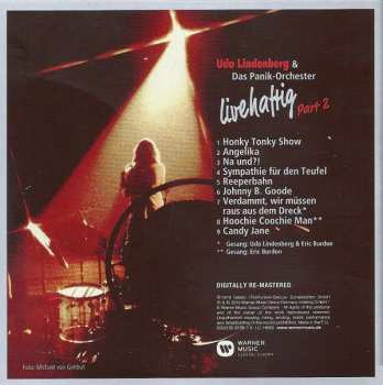 5CD/Doos Udo Lindenberg: Original Album Series Vol. 3 - Live & Rare