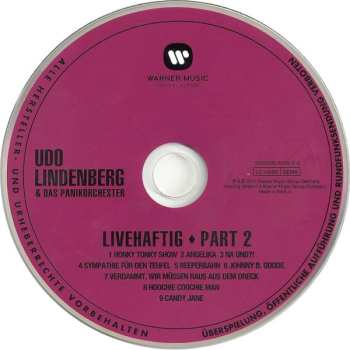 5CD/Doos Udo Lindenberg: Original Album Series Vol. 3 - Live & Rare