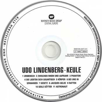 3CD/Doos Udo Lindenberg: The Triple Album Collection