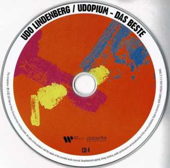 4CD Udo Lindenberg: Udopium - Das Beste