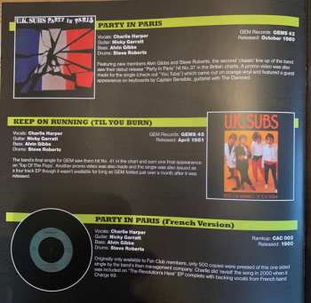 4EP UK Subs: U.K. Subs 1977 - 2017 40 Years Of U.K. Subs Singles CLR