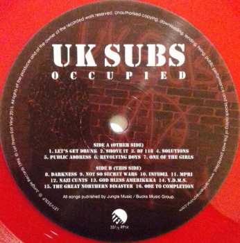 LP UK Subs: Occupied LTD | DLX | CLR