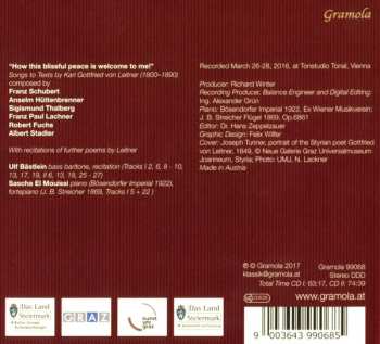 2CD Ulf Bästlein: Wie Tut Mir So Wohl Der Selige Frieden!: Lieder Nach Lyrik von Karl Gottfried von Leitner