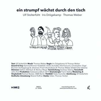 LP Kammerflimmer Kollektief: Ein Strumpf Wächst Durch Den Tisch LTD