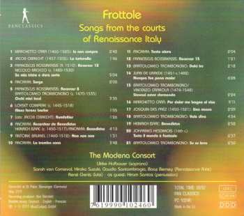 CD Ulrike Hofbauer: Frottole - Songs From The Courts Of Renaissance Italy