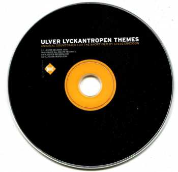 CD Ulver: Lyckantropen Themes (Original Soundtrack For The Short Film By Steve Ericsson)