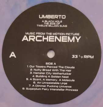 LP Umberto: Archenemy (Music From The Motion Picture) CLR