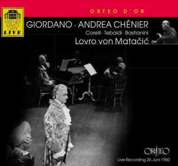 2CD Franco Corelli: Andrea Chénier , Live Recording 26.Juni 1960