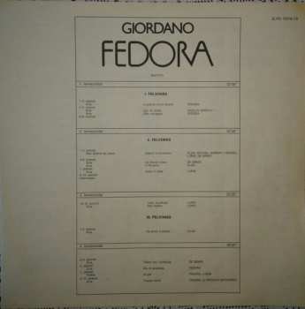 2LP José Carreras: Fedora