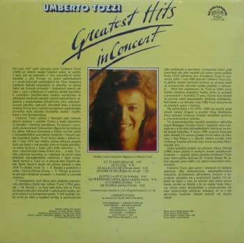 LP Umberto Tozzi: Greatest Hits In Concert