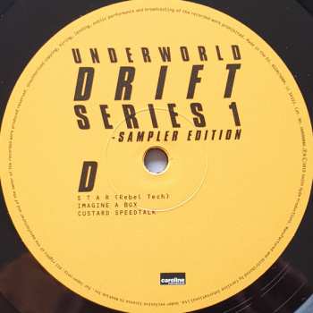 2LP Underworld: Drift Series 1 - Sampler Edition