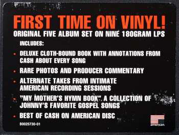 9LP/Doos Johnny Cash: Unearthed LTD
