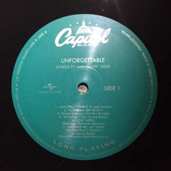 LP Nat King Cole: Unforgettable