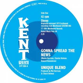 Album Detroit Emeralds: Gonna Spread The News / That's All I Got