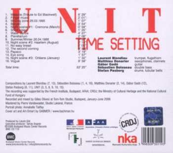 CD Unit: Time Setting