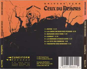 CD Univers Zero: Ceux Du Dehors