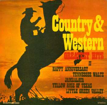 LP Unknown Artist: Country & Western Greatest Hits II