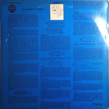 LP Unknown Artist: Drums Of West Africa - Ritual Music Of Ghana