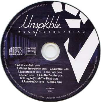 CD Unspkble: Reconstruction DIGI